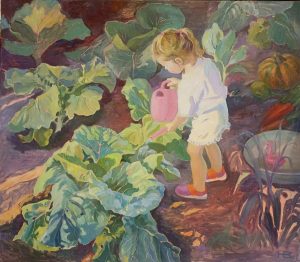 2025.-Воронкова-Н.-А.-Карина-и-капуста.-Х.м.-70х80см